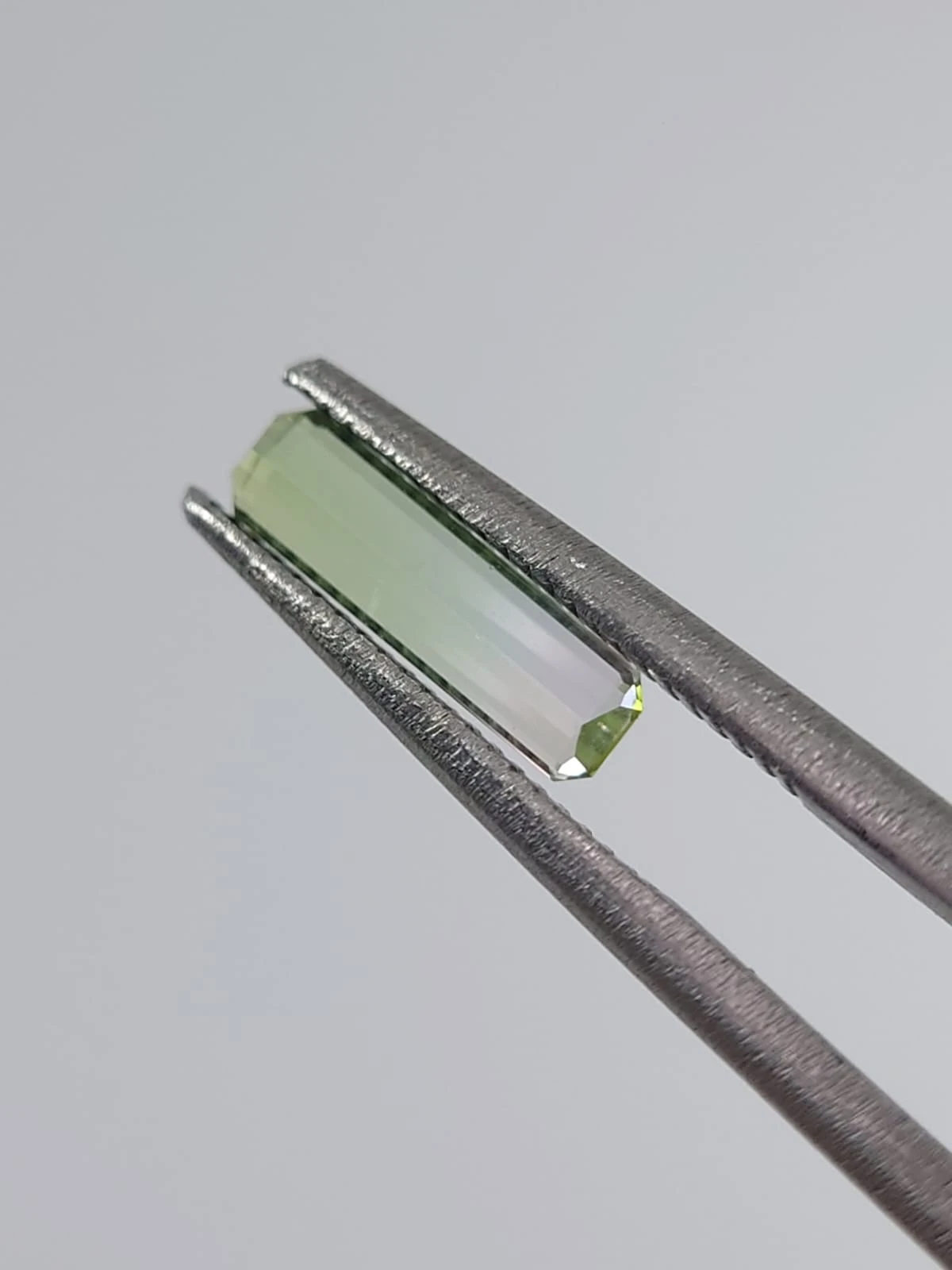 0.52ct Natural Bicolor Greenish Pink Tourmaline From Afghanistan — view 4